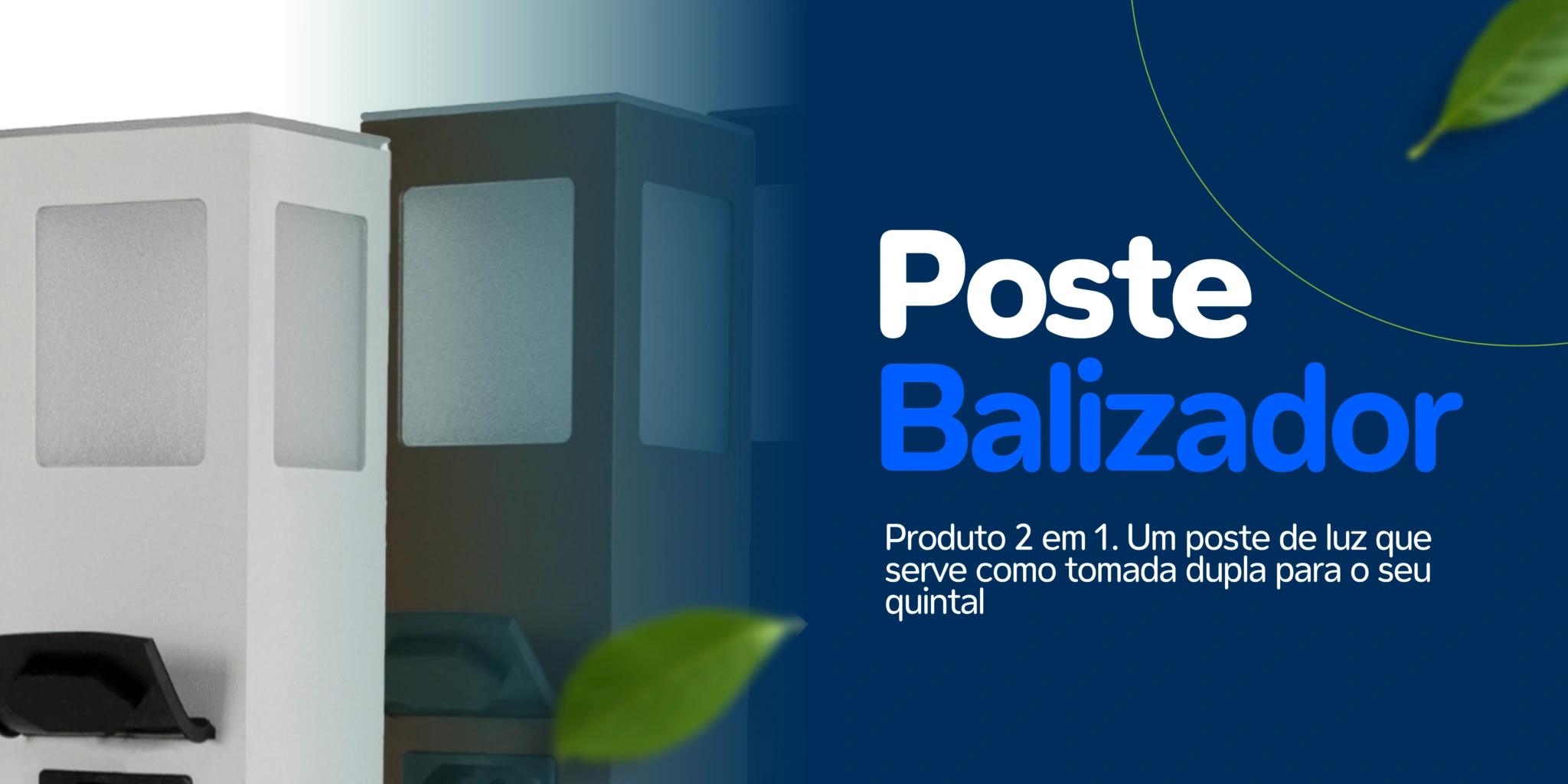 Poste Balizador para Jardim