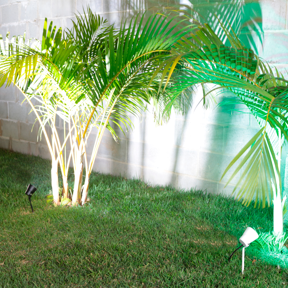 Espeto Soquete Com Gu10 E Troca Cor Da Lente - Miniatura 2